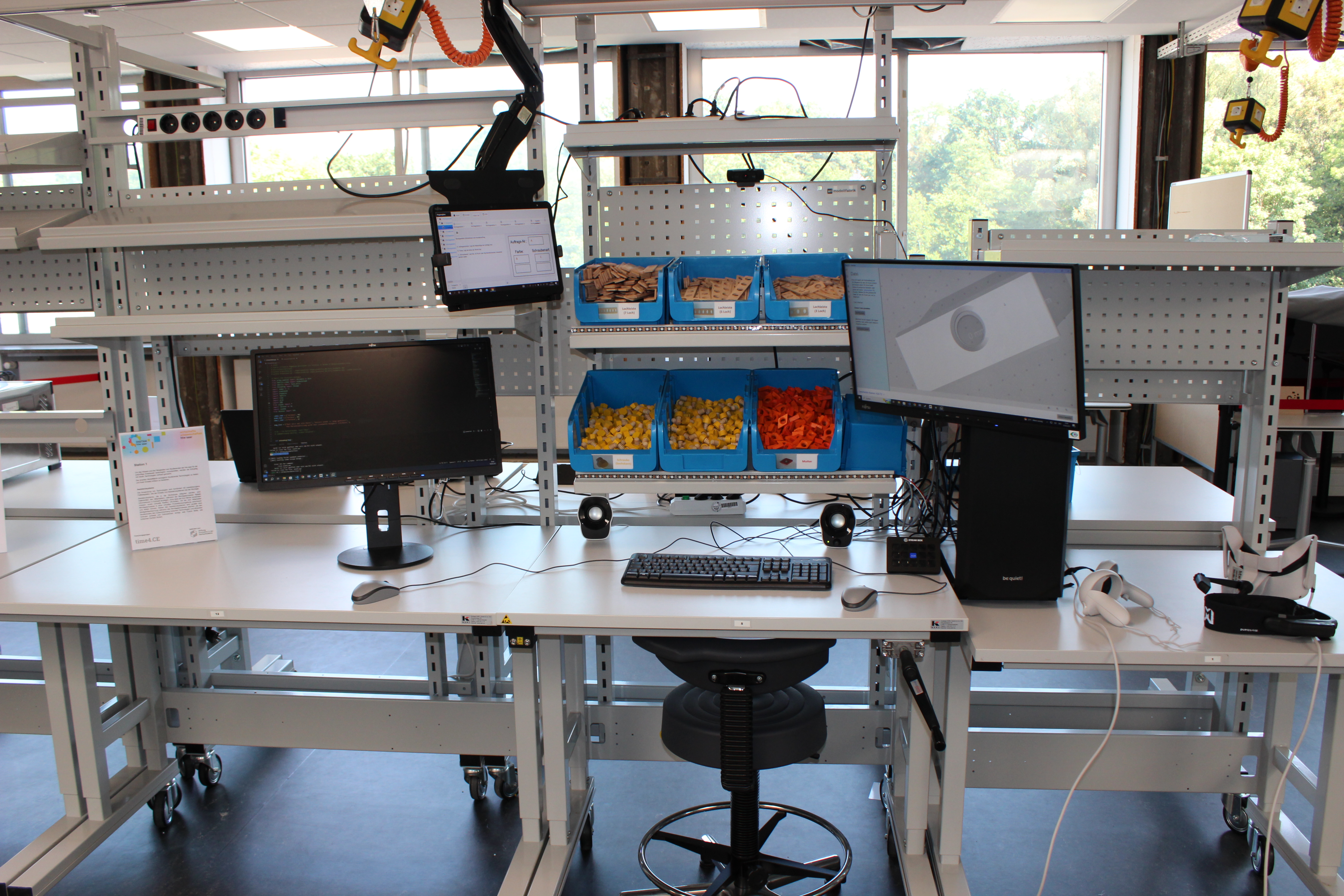 Industrie X.0 Handarbeitsplatz