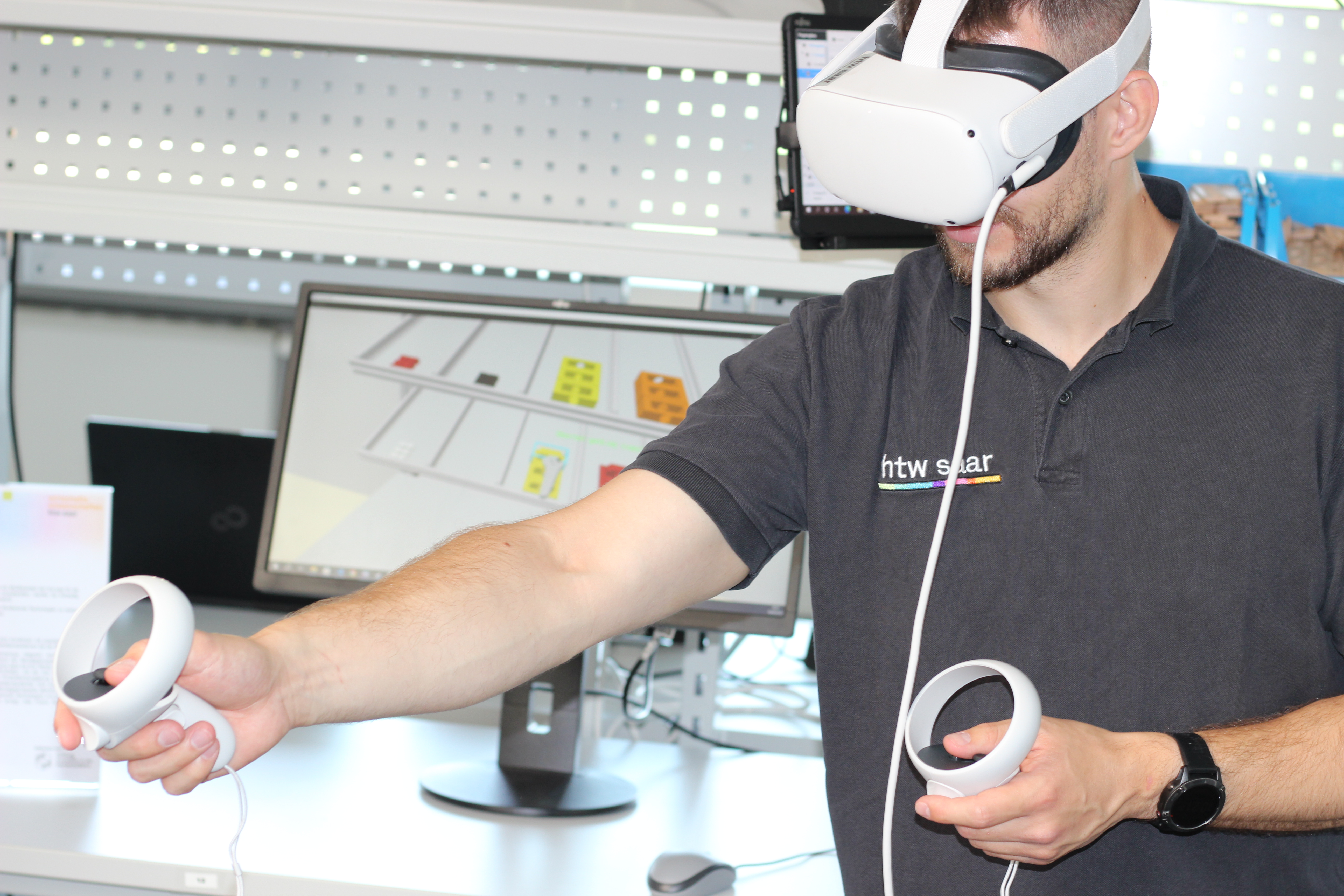 Digitaler Zwilling manuelle Montage - VR