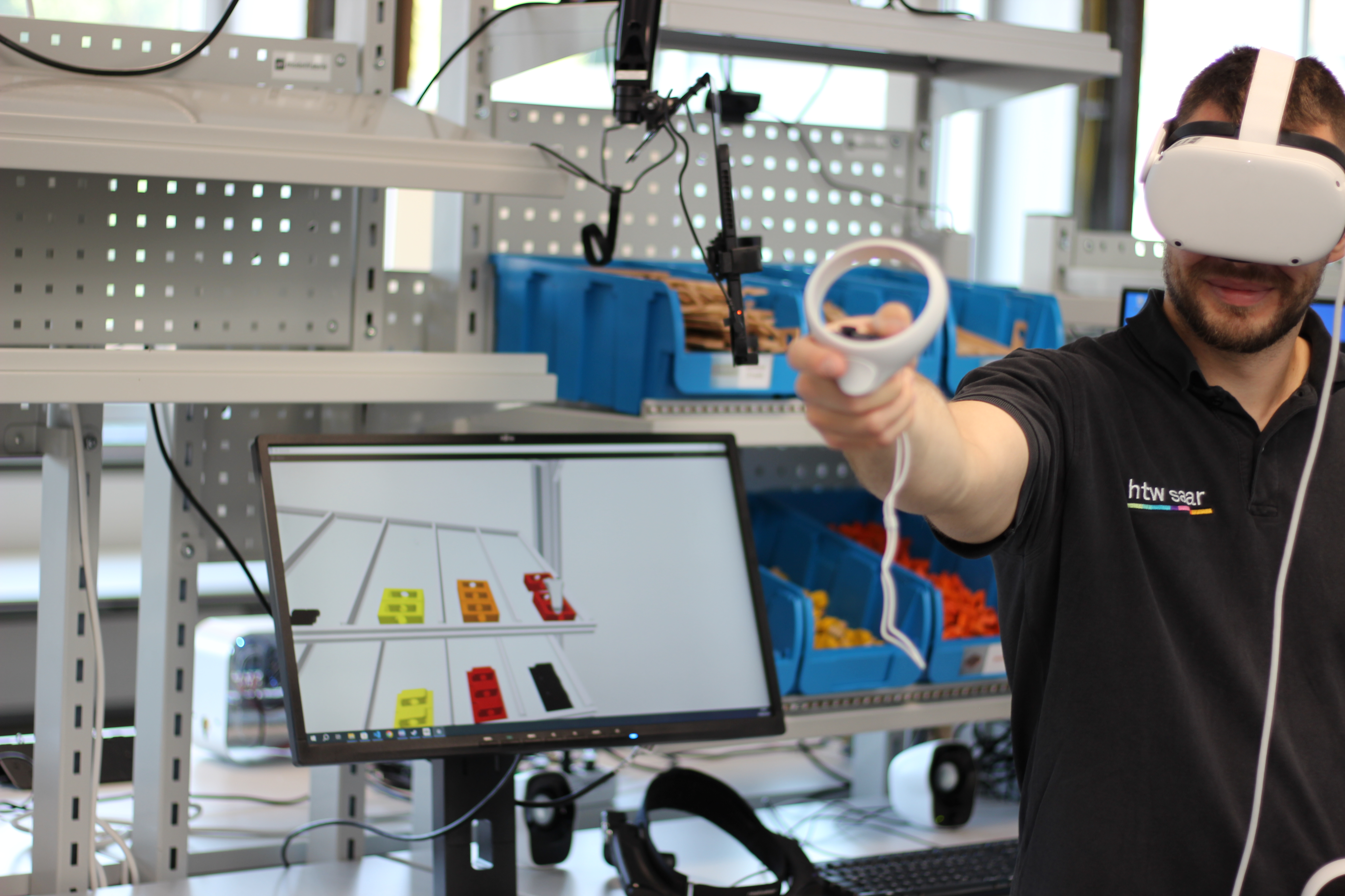 Digitaler Zwilling manuelle Montage - VR